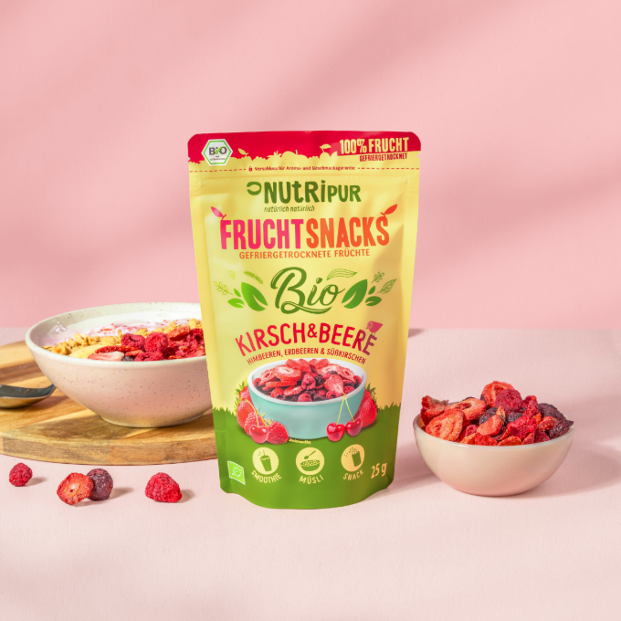 NutriPur - Wholesale Dried/Dehydrated Fruit - Freeze-dried cherry & berry fruits organic, 25g2