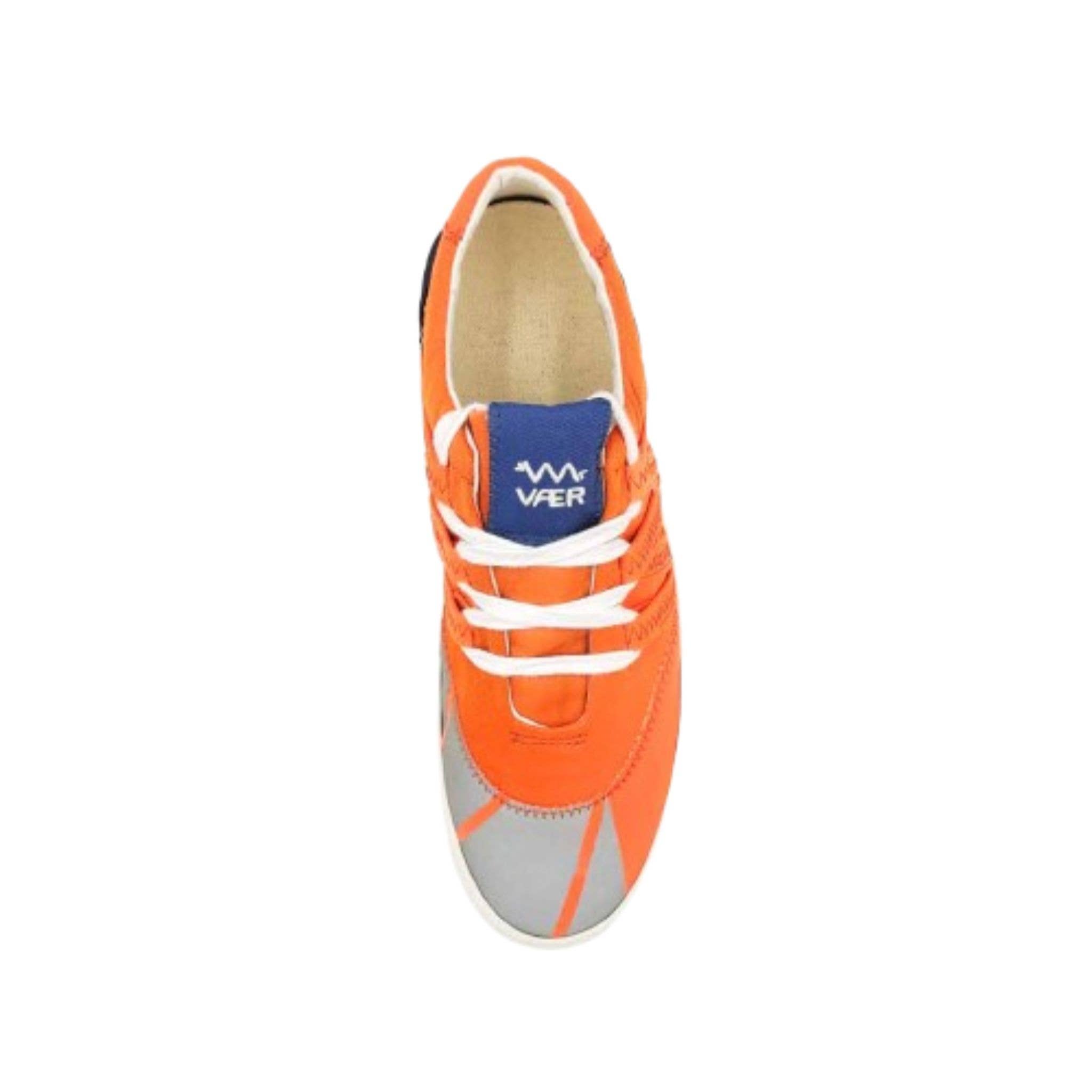 VAER – wholesale Lifestyle trainers – Women′s – Orange Phoenix Sustainable Sneaker — Circular & Upcycled2