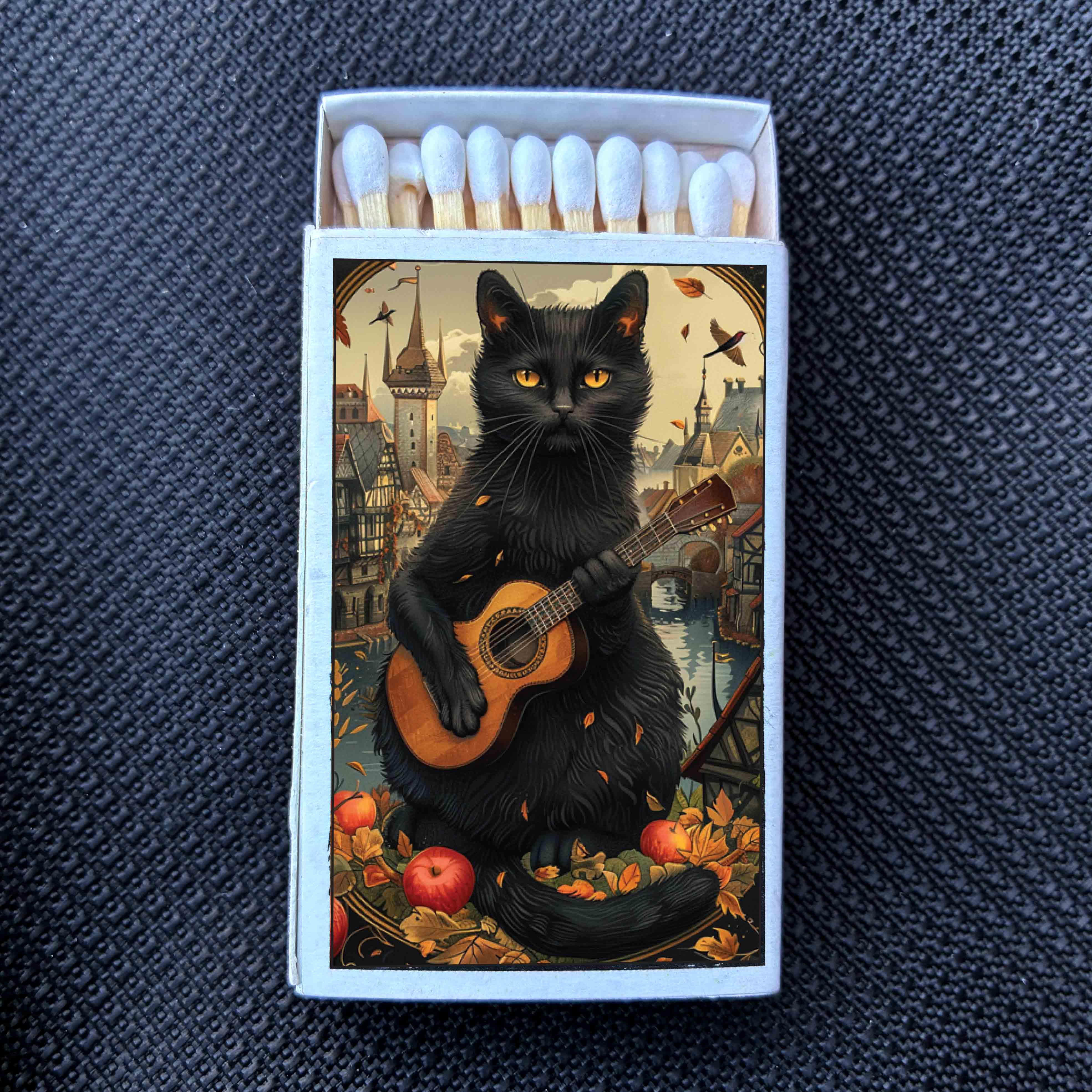 Most Amazing - Vente Allumettes - Allumettes • Chat Noir d'Halloween • Décoration d'Intérieur pour Bougies6