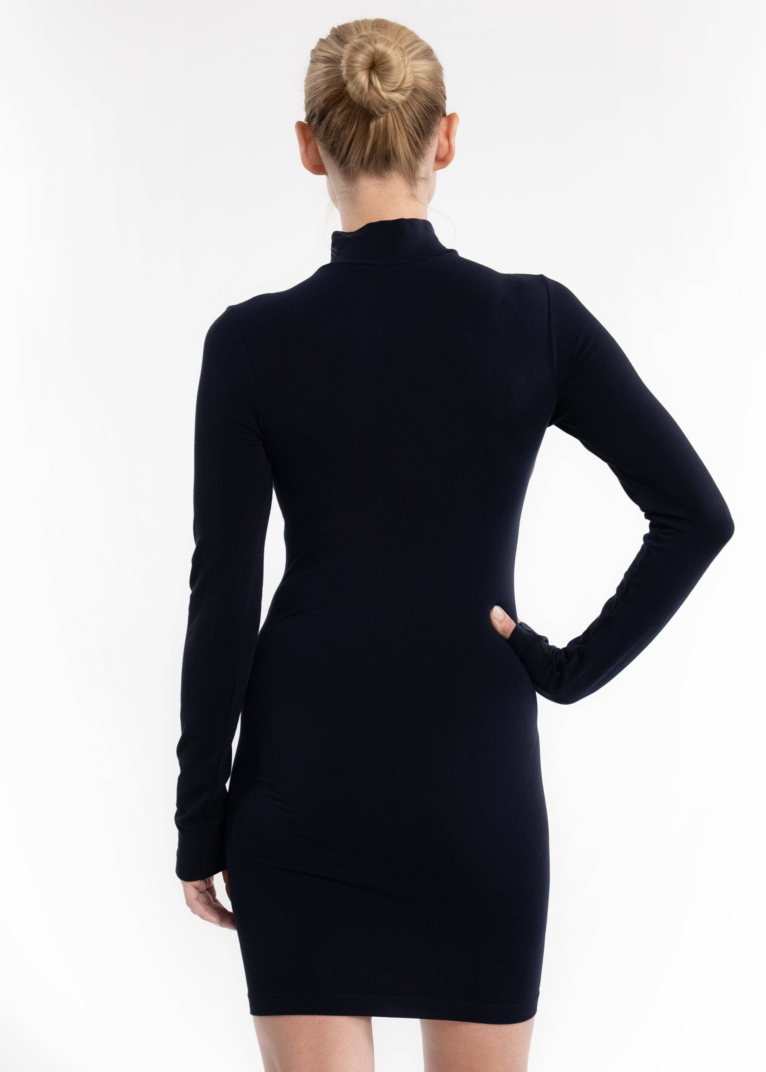 ELIETIAN - Wholesale Jurk - Dames - Jurk met lange mouwen en coltrui9