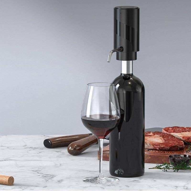 Kiyo Home - Wholesale Wine Aerator - Rechargeable Wine Aereator1