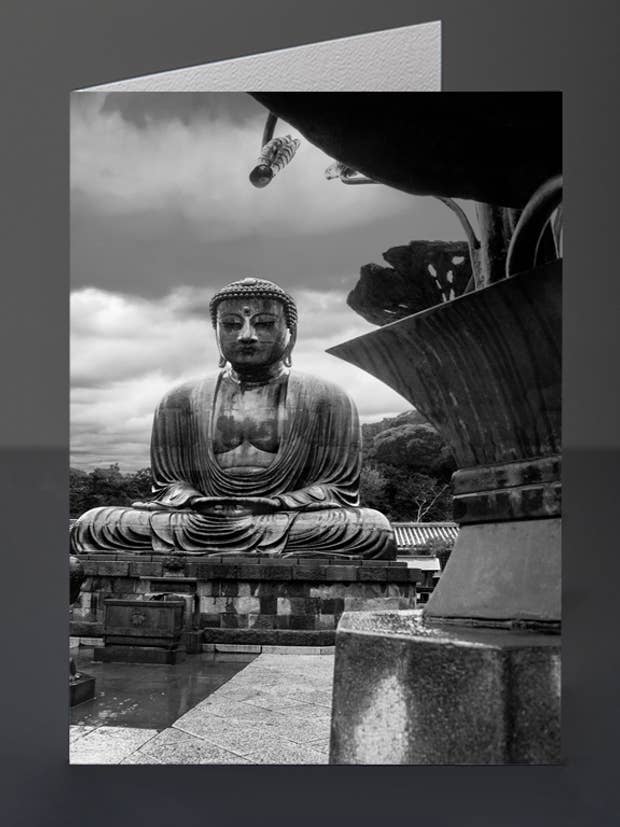 Japan / Boeddha Kamakura 223 / Wenskaart voor wholesale door Eliot Siegel & The British Art Gallery