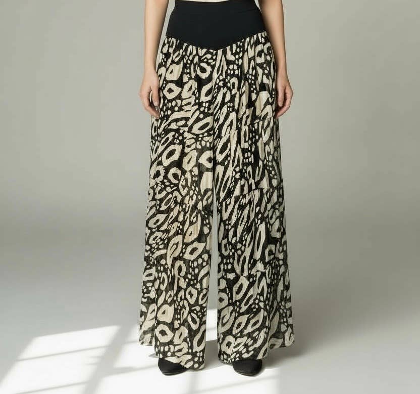 Dance in Paris - Wholesale Pants - Women's - Pants New Abstract Print3