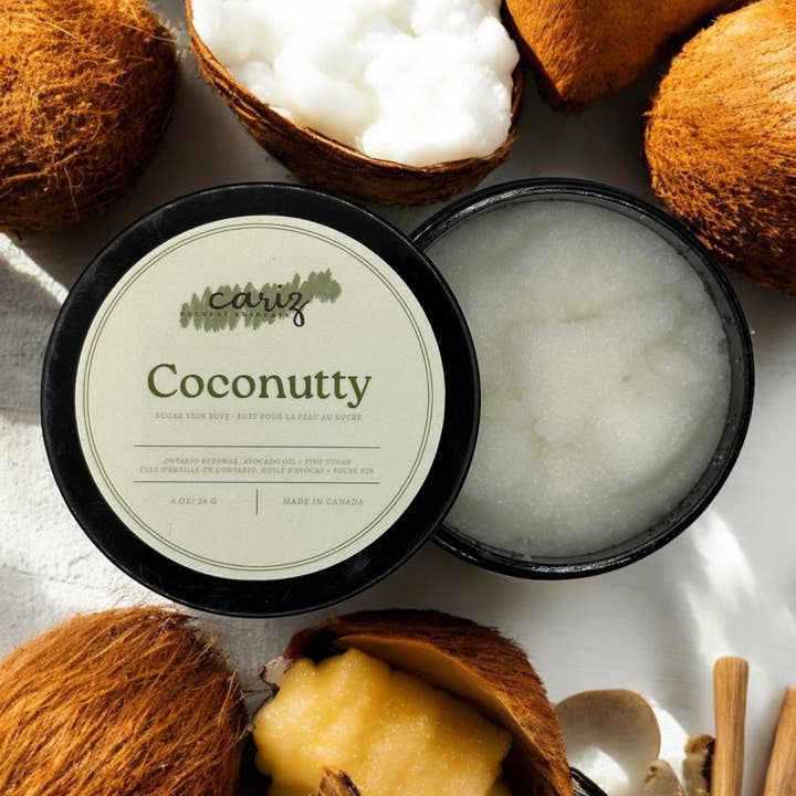 Gommage au sucre pour la vente par Cariz Natural Skincare