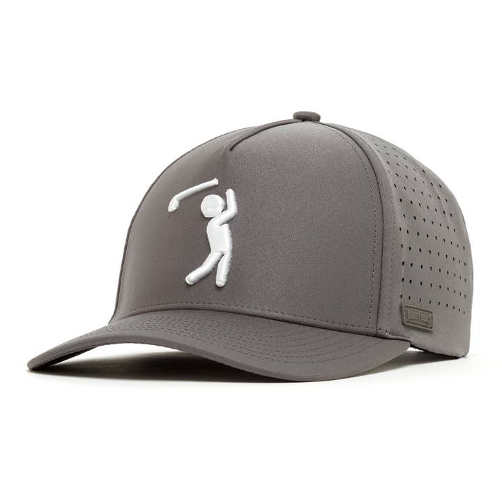 Bogeyman Charcoal - Performance Golf Hat - Snapback for wholesale by Bogey Bros Golf Co