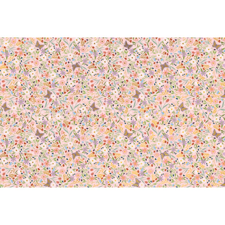 Jillson & Roberts - Wholesale Tissue Paper - Delicate Floral - Tissue - Printed2