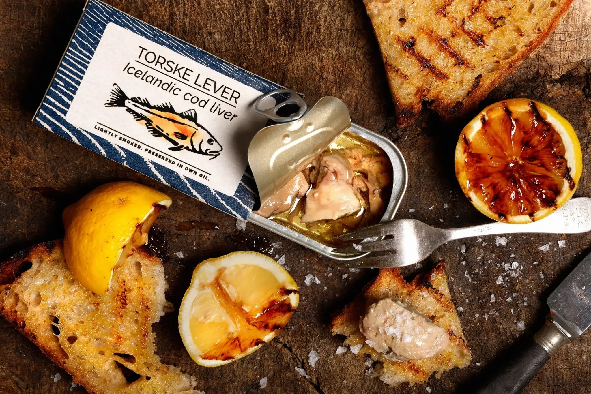 FANGST - Wholesale Tinned Fish - Fangst Torske Lever Smoked Cod Liver, 120g2