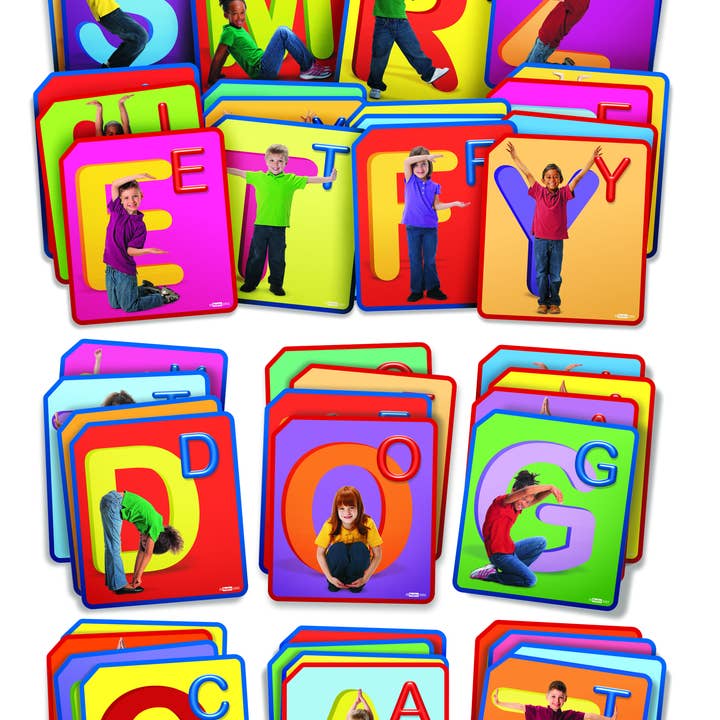Twist And Spell Exercise Cards - Active Learning Cards for wholesale by Roylco