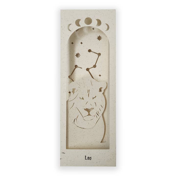 Marque-page 3D Leo Zodiac pour la vente par Lione & Sheikh