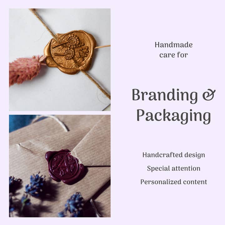 Fairy Nature - Wholesale Rubber/Decorative Stamp - Wax Stamps (Random Mix) with Handle - Vintage Sealing Stamp7