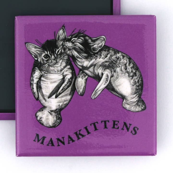 Manakittens - Imán para nevera (2") para venta al por mayor de Whatif Creations