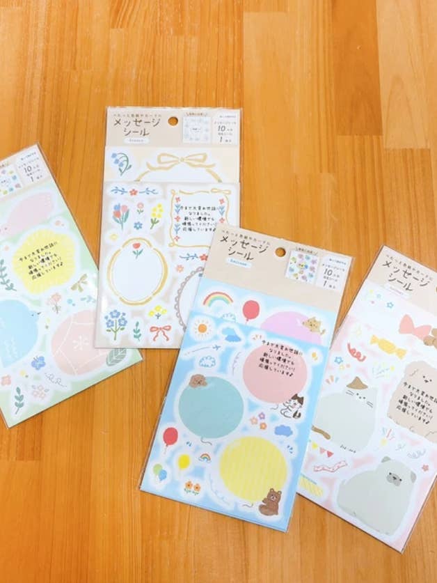 Message Sticker Set , Thank You & Celebration Sticker for wholesale by 「FUNJI」In Japan