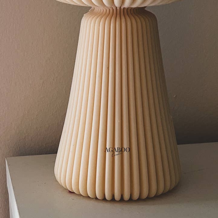 Agaboo Candle - Wholesale Novelty Candle - Roman Pillar Candle 8x4in 8