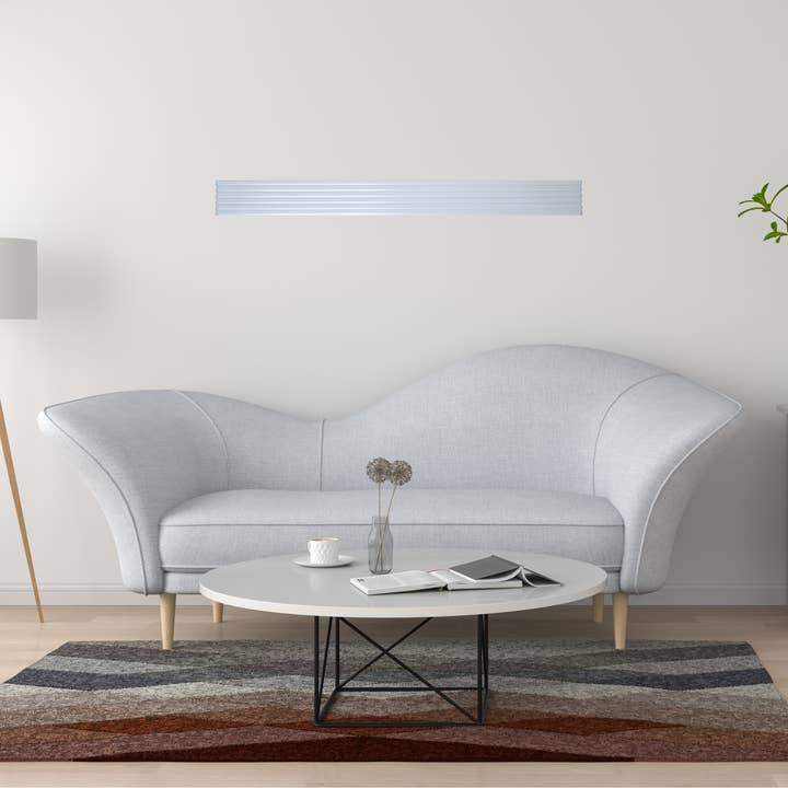 37" Floating Saratoga White Shelf 3.25" Tall, 6.75" Deep for wholesale by American MainStreet Products LLC