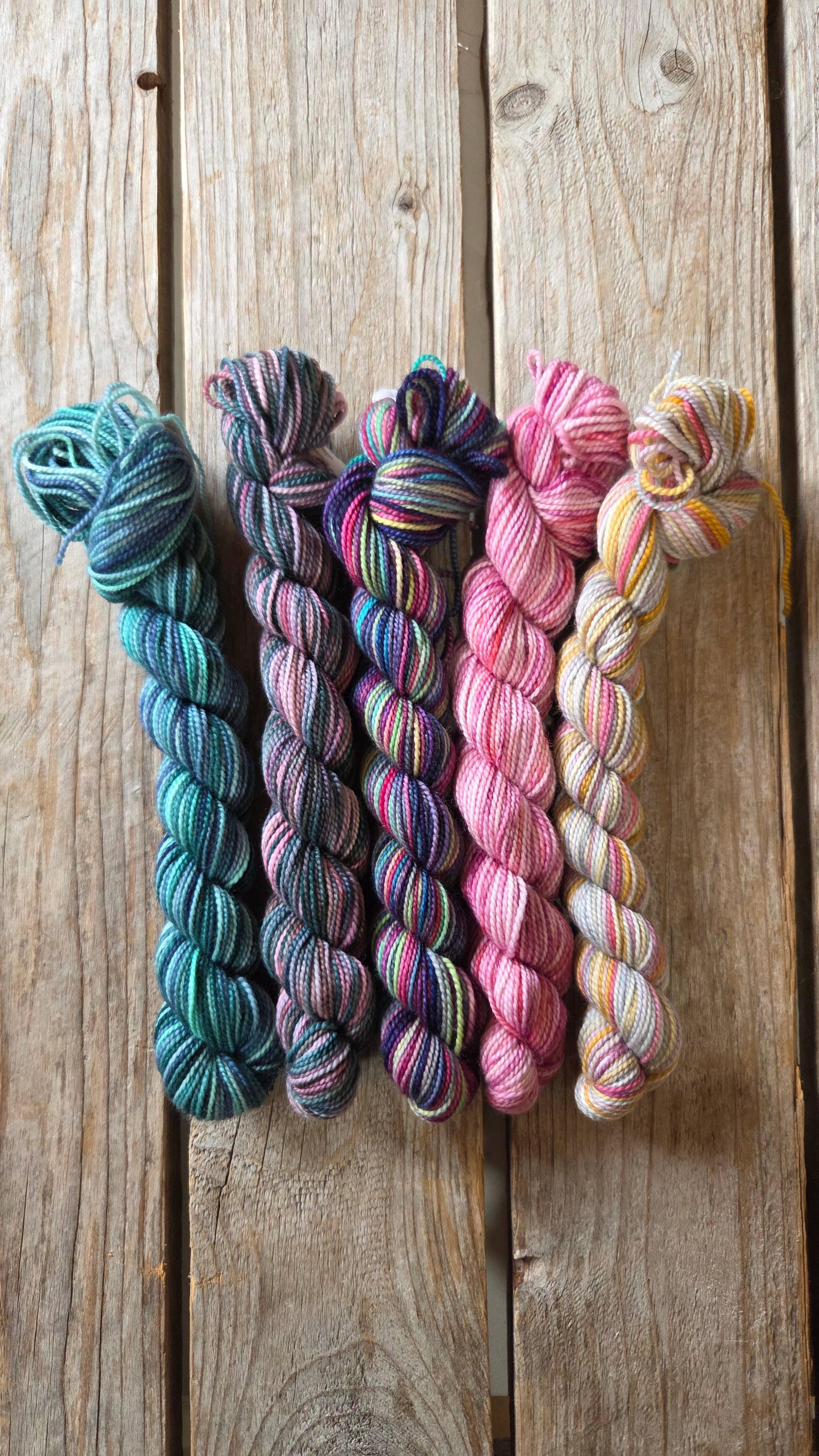 Koigu Wool Designs - Wholesale Yarn - Wibbly-Wobbly Scarf Mini Skein Sets (LYS DAY 2026)24