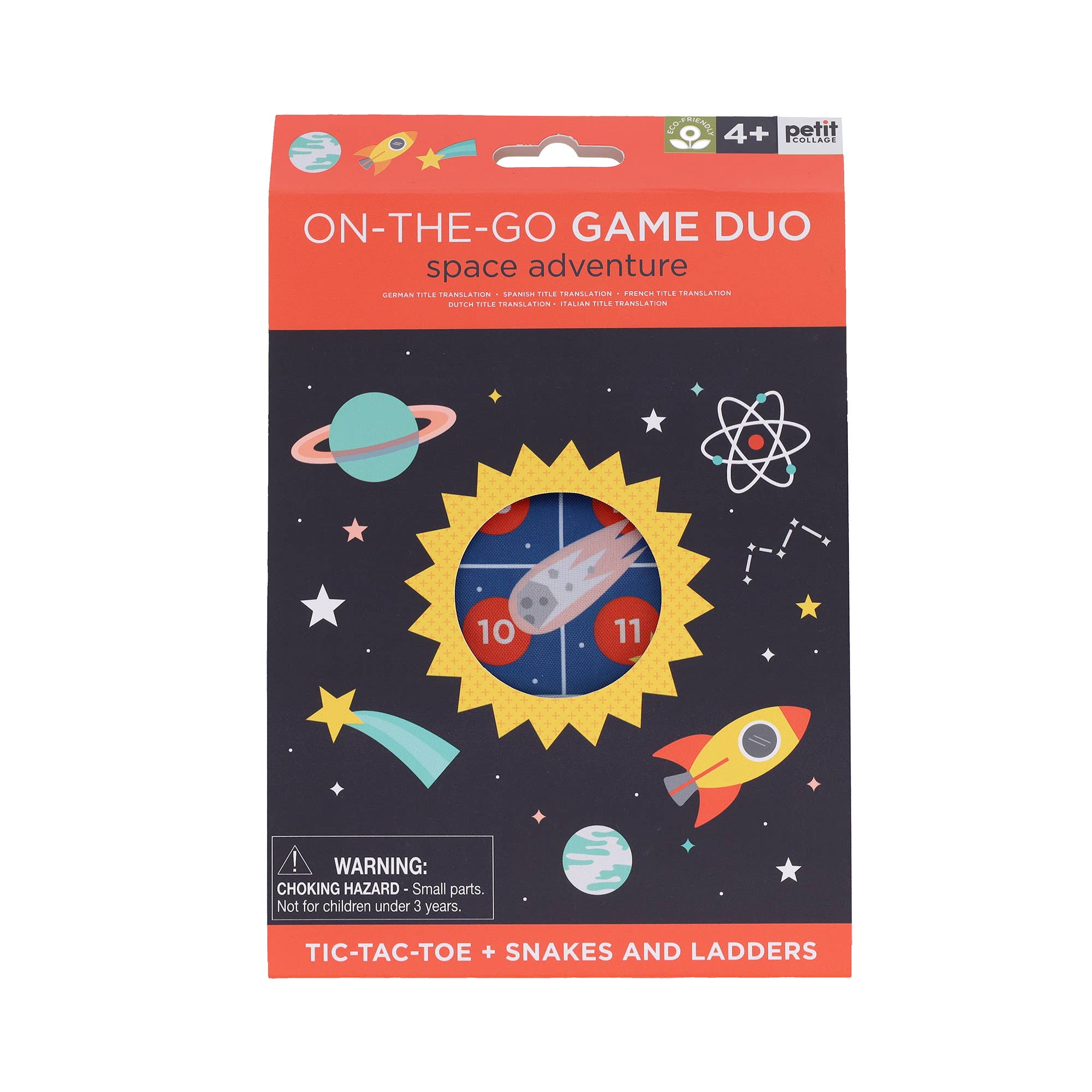 Chronicle Books - Wholesale Board Game - On The Go Game Duo: Space Adventure