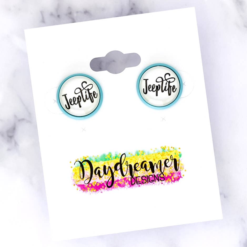 Daydreamer Designs - Vente Clous d'oreille - Boucles d'oreilles photo Jeep Life1