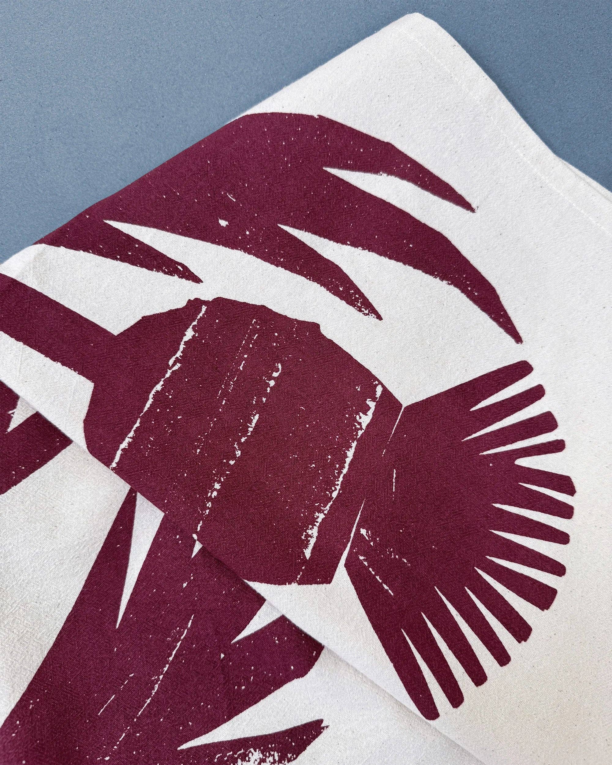 Kautzi Illustrations - Wholesale Tea Towel - Tea Towel Wild Thistles – Wholesale1