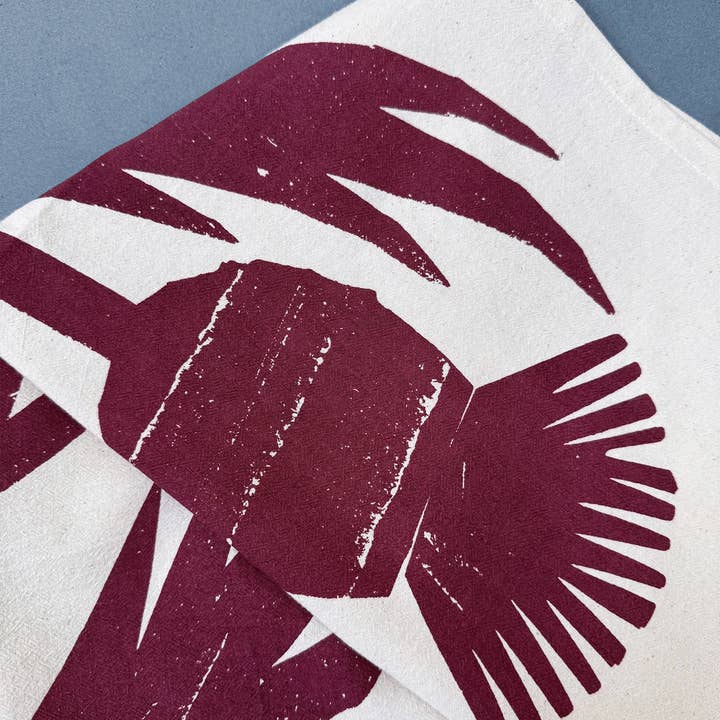 Kautzi Illustrations - Wholesale Tea Towel - Tea Towel Wild Thistles – Wholesale1