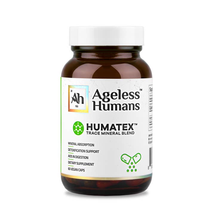 Ageless Humans - Wholesale Oral Supplement/Vitamin - Trace Minerals with Fulvic & Humic Acid: Humatexâ„¢