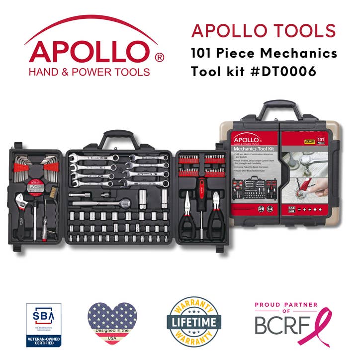 Apollo Tools - Wholesale Tool Set - 101 Piece Mechanic Tool Set2