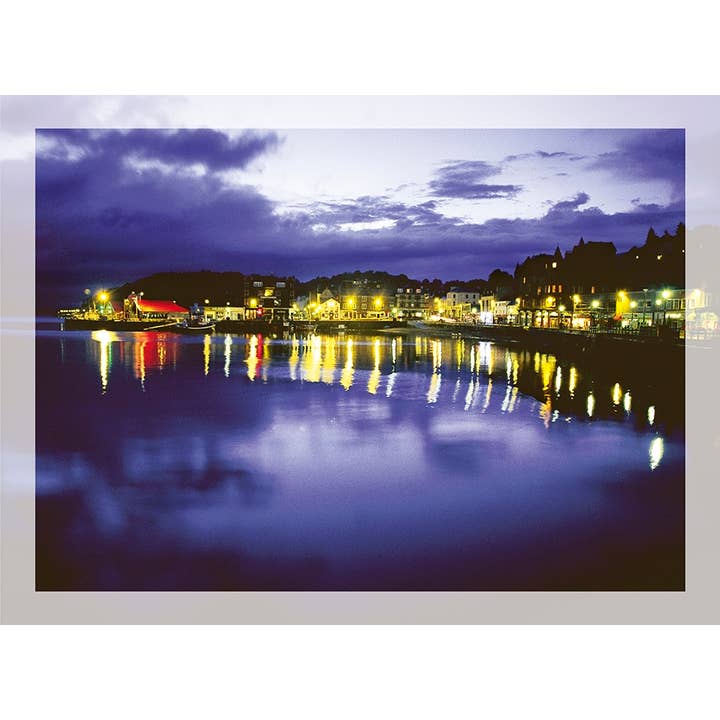 Grande carte de vœux Oban pour la vente par Island Blue Publishing