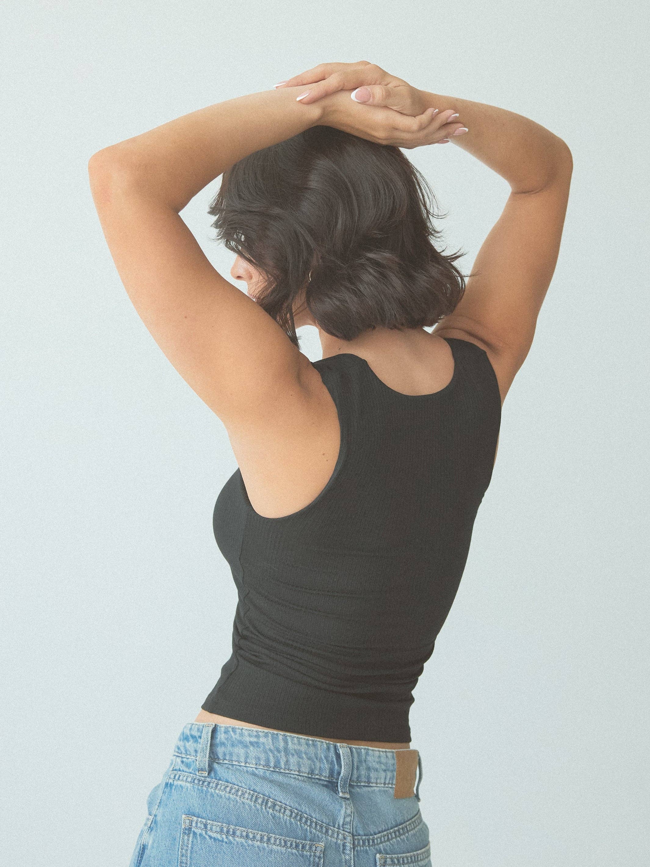 Klassy - Wholesale Tank Top - Women's - Ribbed Scoop Tank Brami11