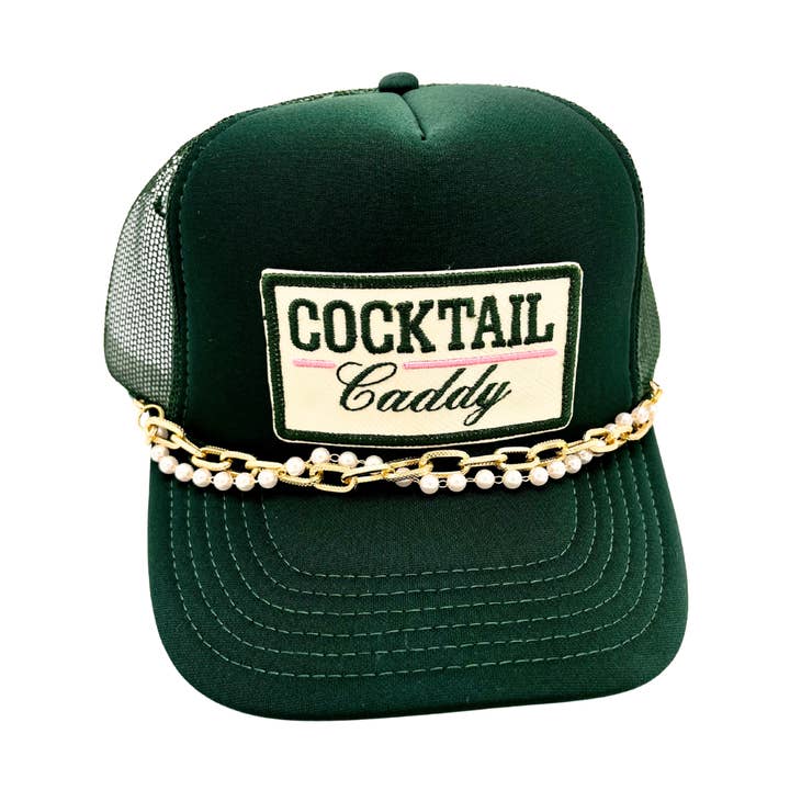 Billie Jane's Trucker Hats - Wholesale Trucker Hat - Women's - Cocktail Caddy . Embroidered Patch . Trucker hat0