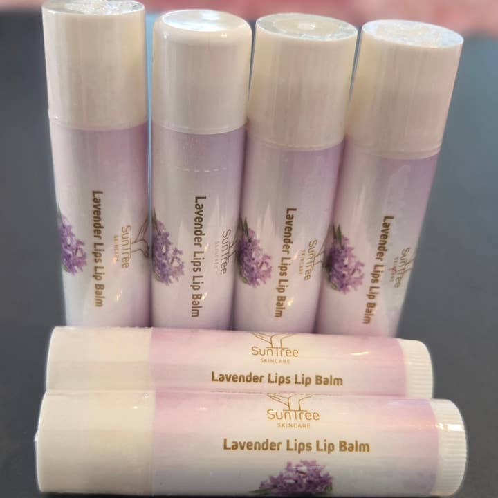 SunTree Skincare - Wholesale Lip Balm - Lavender Lips Lip Balm1