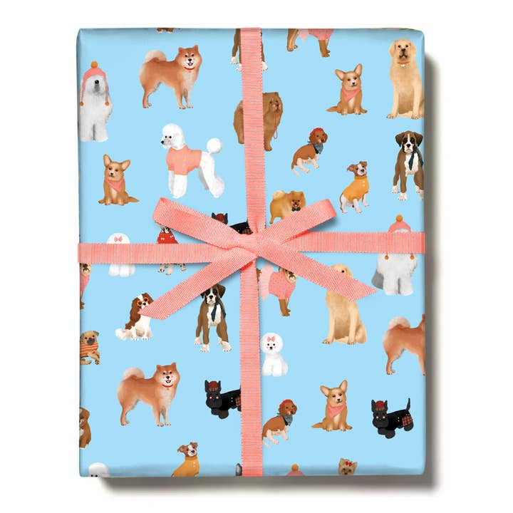 DOGGO Cute Gift Wrap for Him, Her for wholesale by Central 23 Cards