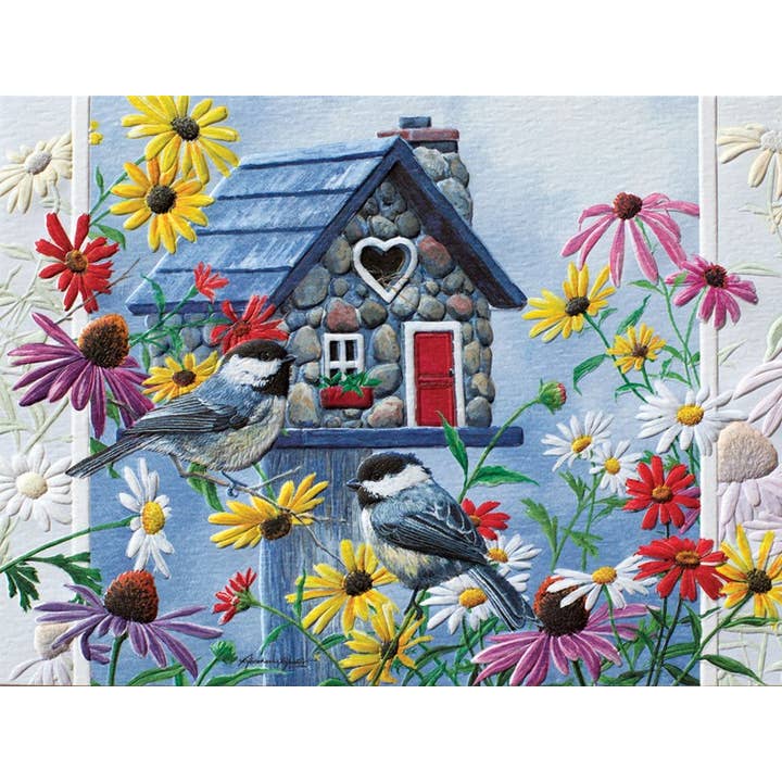 Pumpernickel Press - Wholesale Birthday Card - Tweetheart Cottage II - Petite