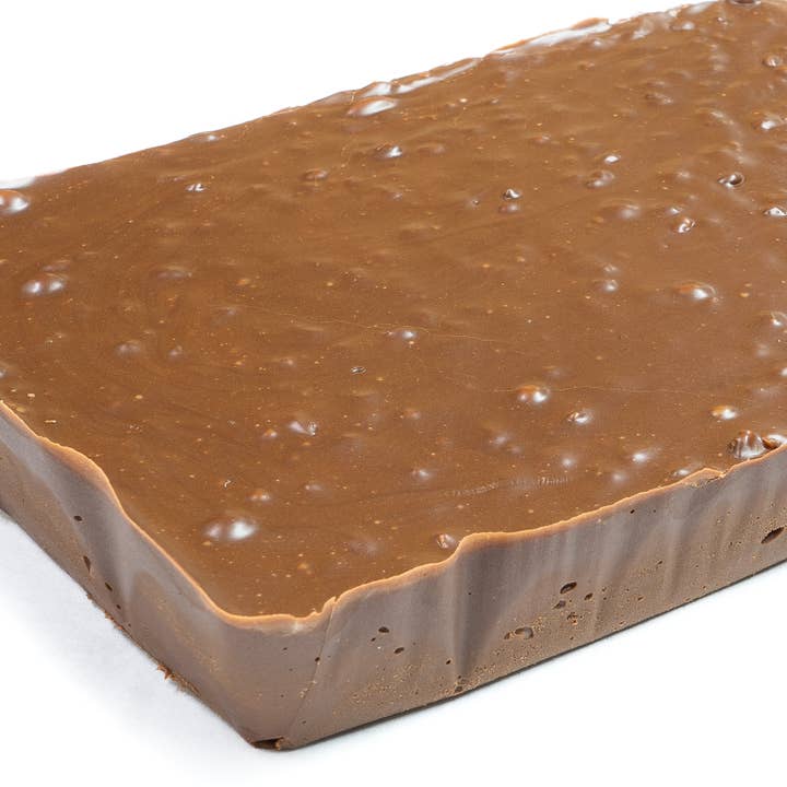 Valley Fudge & Candy - Wholesale Fudge - Chocolate Walnut 6 lb. Fudge Slab1