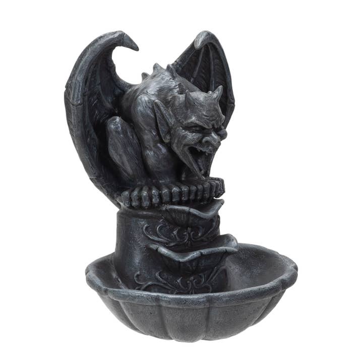 Pacific Trading – wholesale Incense holder – Gargoyle Fountain Backflow Incense Burner1