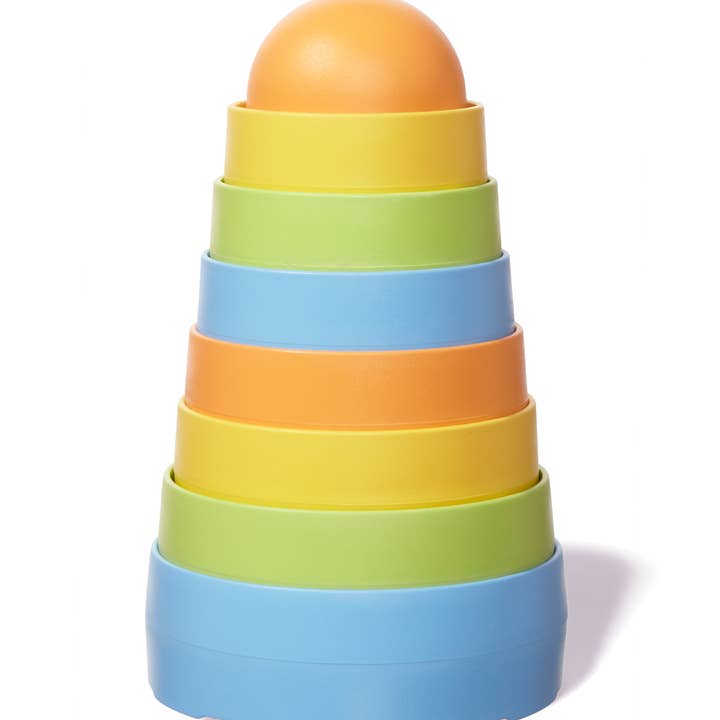 Green Toys - Wholesale Stacking Rings Game - Baby - Stacker