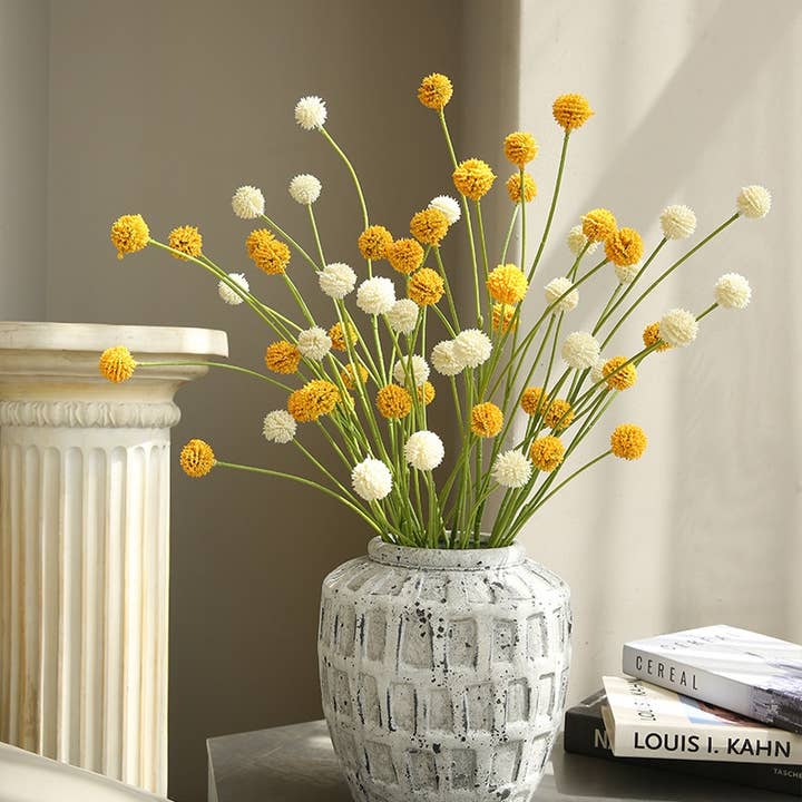 Artificial billy ball fruit Faux flower home wedding decor for wholesale by ACNITE(We cover U.S. import duties)