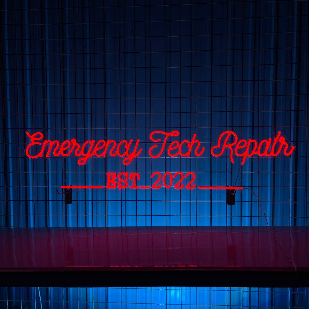 Glow Neon - Vente Enseignes néon - Enseigne au néon personnalisée avec le nom de l'entreprise, décoration murale de salle de bureau7