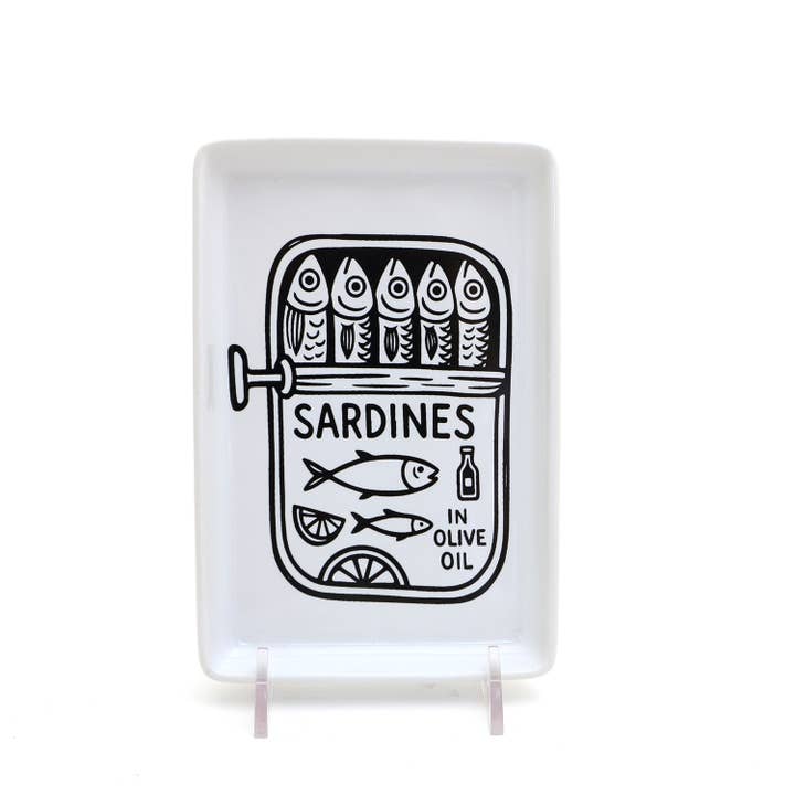 Lenny Mud - Wholesale Decorative Tray - Sardines in can Tray, Olive oil dipping dish or trinket1