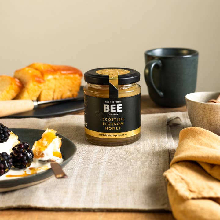 Scottish Bee Company – wholesale Honey – Scottish Blossom Honey 227g - Pure Honey2