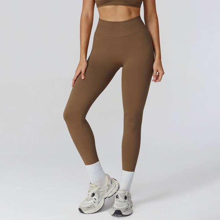 Crave by FW - Wholesale Athletic/Lounge Leggings - Women's - High Waist Workout Leggings Tummy Biker Pants16