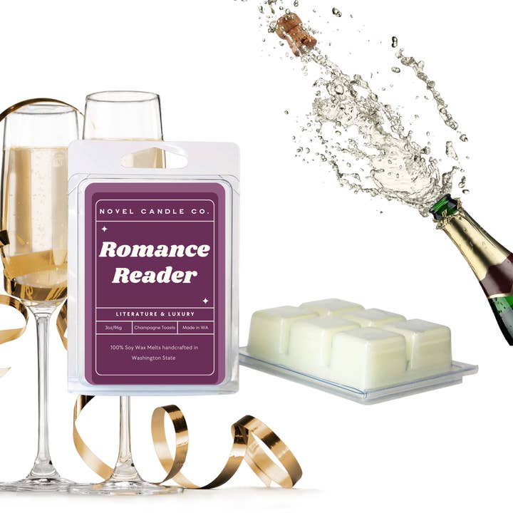 Novel Candle Co - Wholesale Jar/Filled Candle - Romance Reader