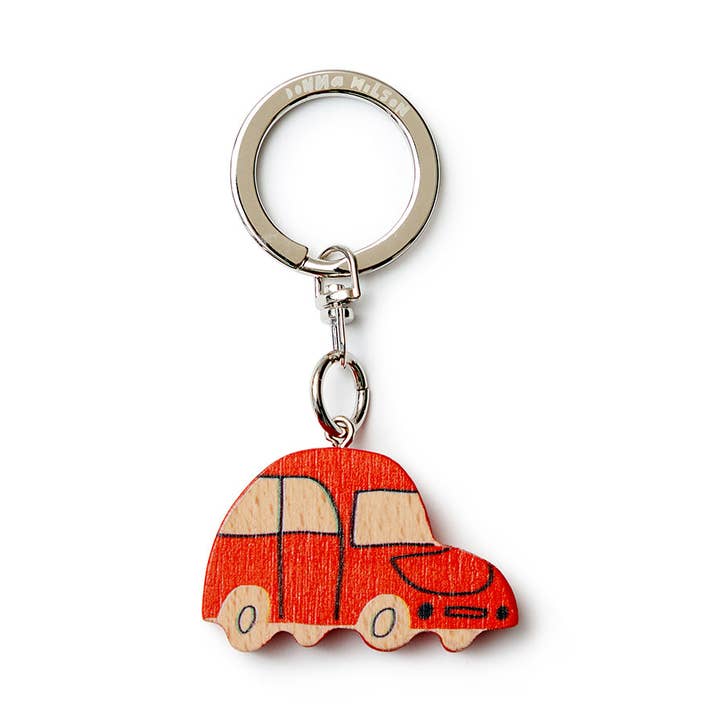 Autoschlüsselanhänger aus Holz für den Großhandel von Donna Wilson