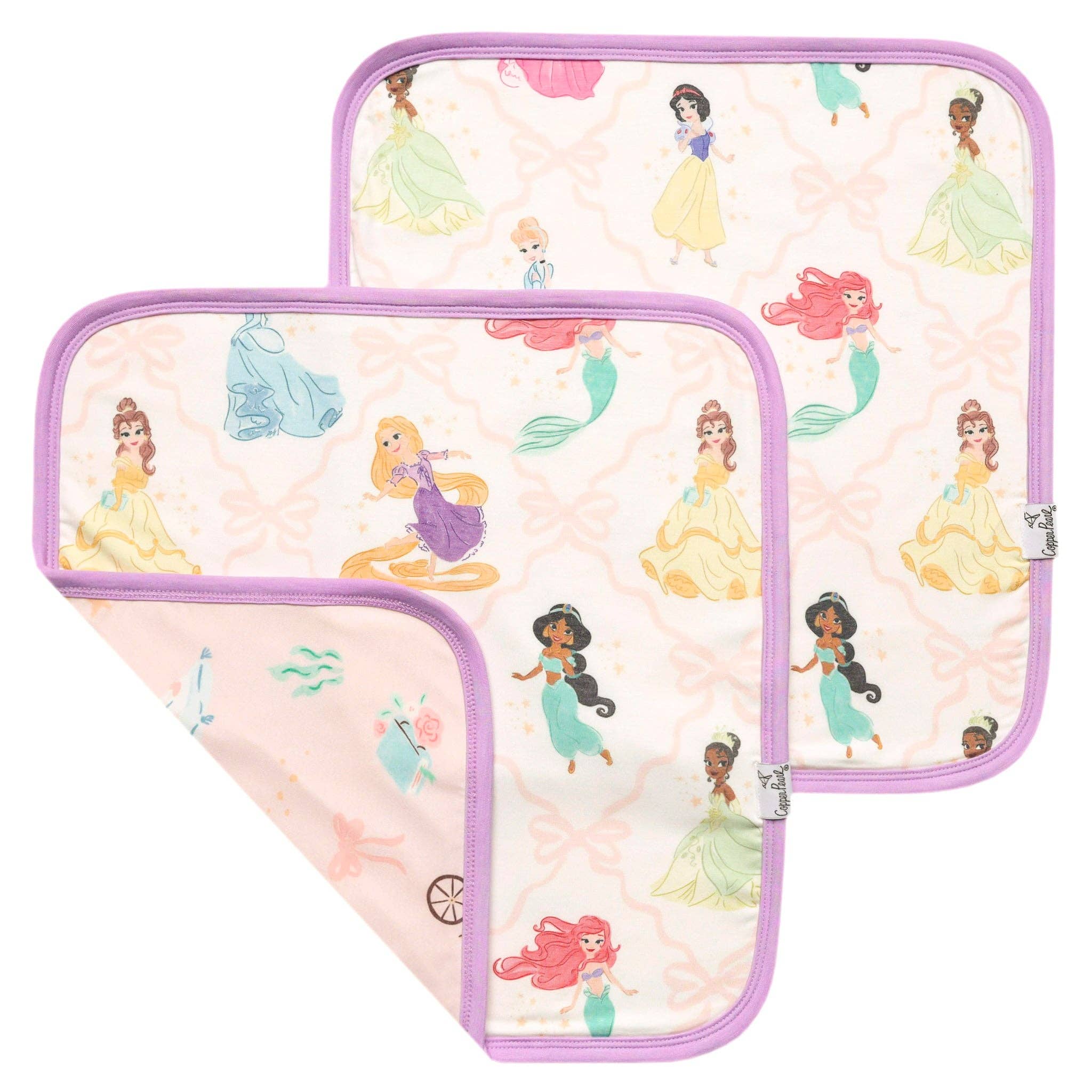 Copper Pearl - Wholesale Security/Cuddle Blanket - Baby - Three-Layer Security Blanket Set - Disney Princess0