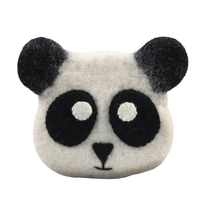 Porte-monnaie à motif de visage de panda pour la vente par BNB Crafts Inc.