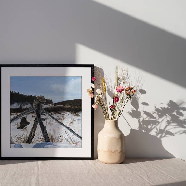 Beaver Creek Ritual Kunsttryk - Ikke-arkiverede kunsttryk for engroshandel hos Sarah Terrell Illustration & Design