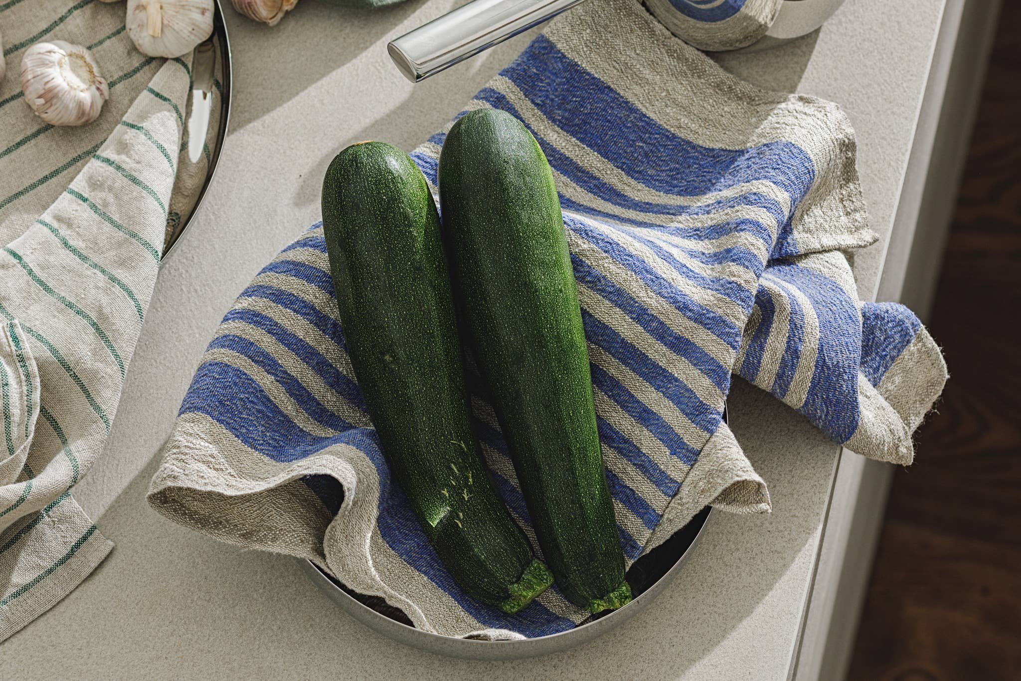 dodesign - Venta al por mayor Paños de cocina - Paño de lino para cocina con rayas cobalto11