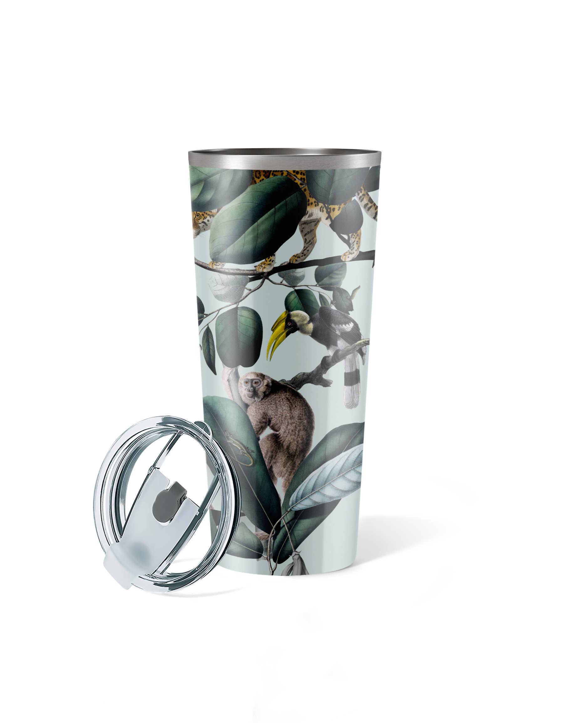 My Bougie Bottle – wholesale Insulated mug/tumbler – RAINFOREST TRUST Animal Jungle 22 oz Insulated Tumbler2