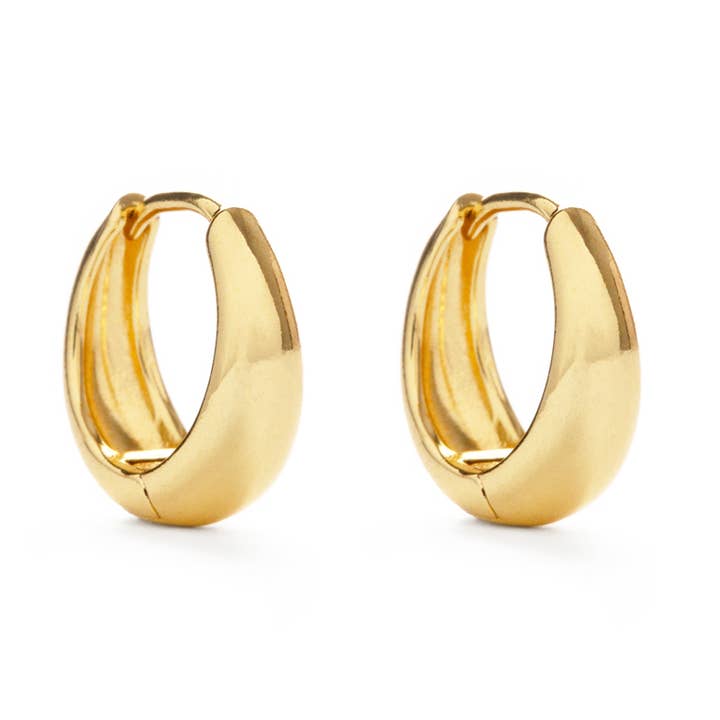 Mince Huggies | Gold Hoops | Trendy Earrings for wholesale by Mind's Eye Design