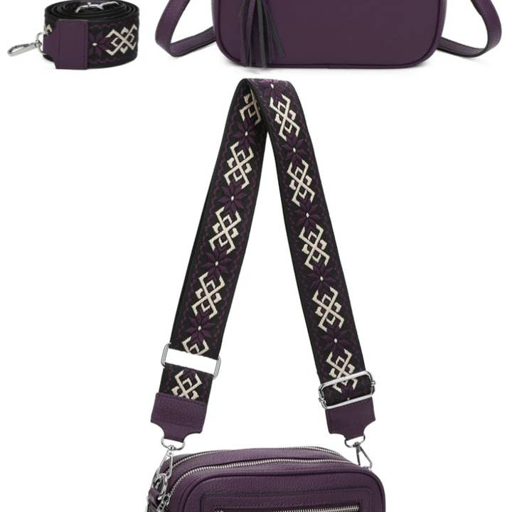 Ellas Trading – wholesale Crossbody bag – Women's – Urban Charm Tassel Ample Crossbody Bag - RB24080214