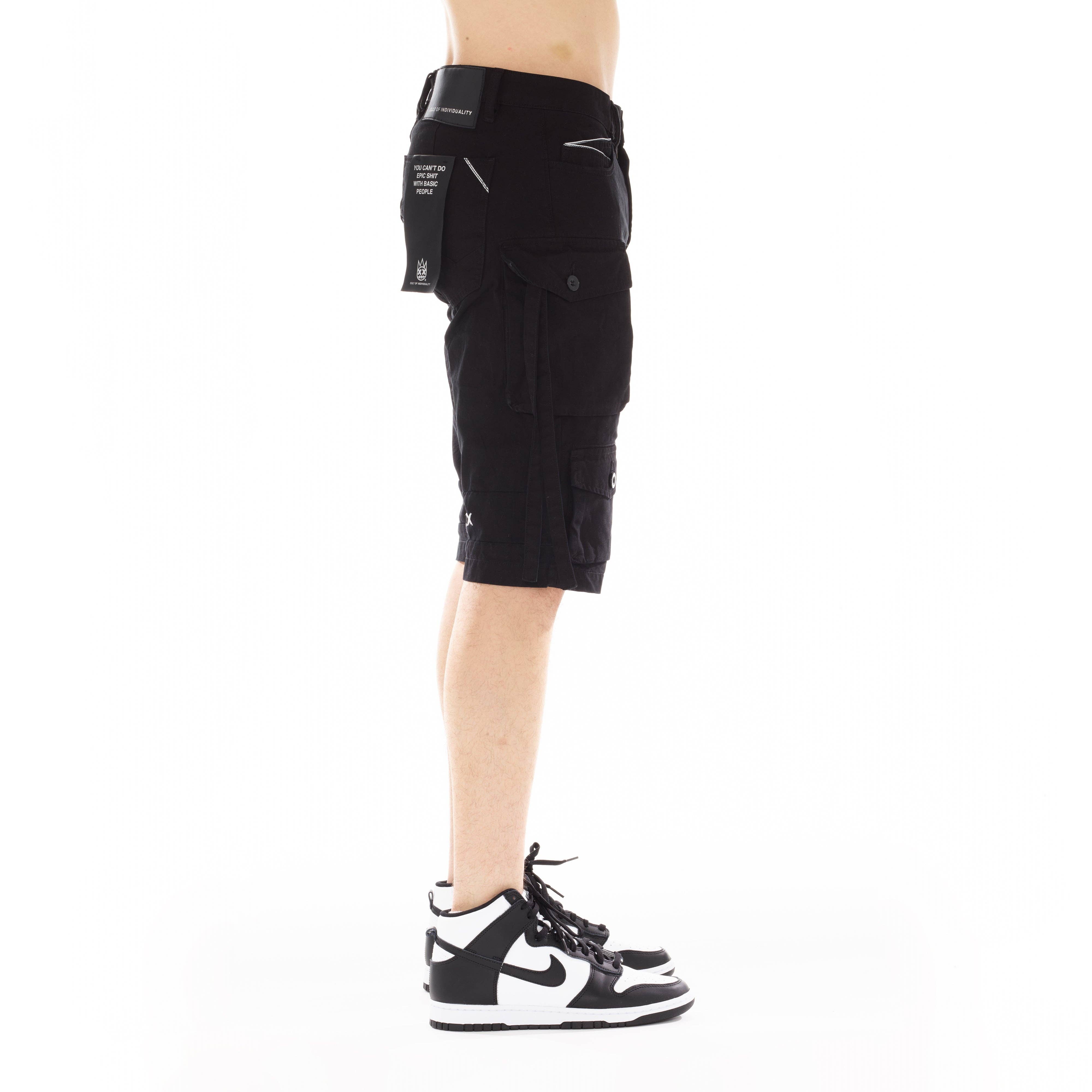 CARGO SHORTS IN VINTAGE BLACK for wholesale on Faire5