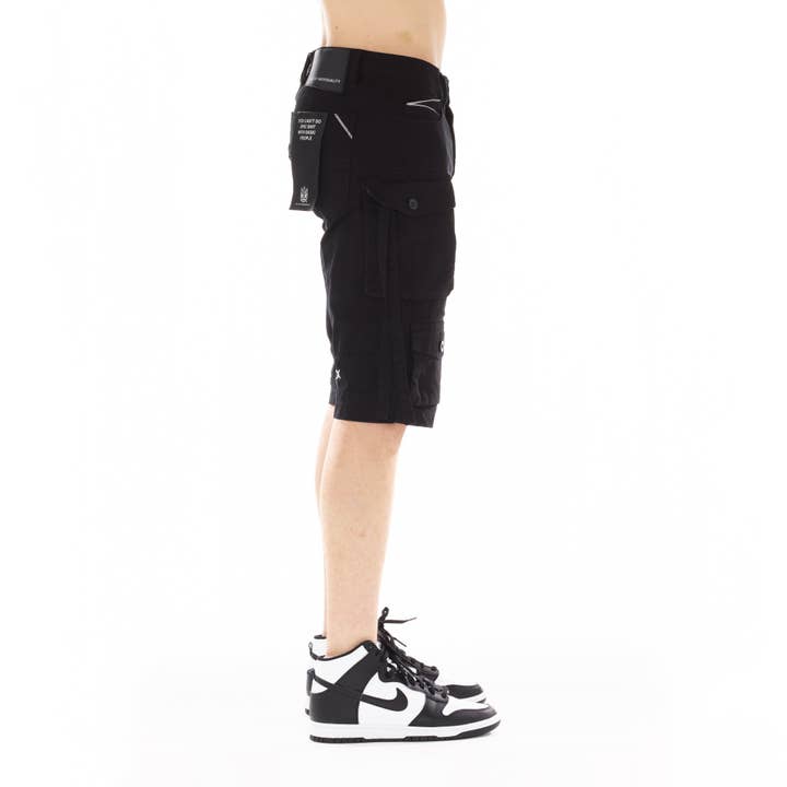 CARGO SHORTS IN VINTAGE BLACK for wholesale on Faire5
